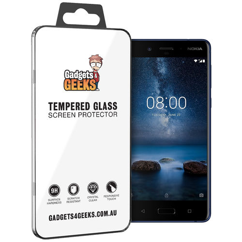 9H Tempered Glass Screen Protector for Nokia 8
